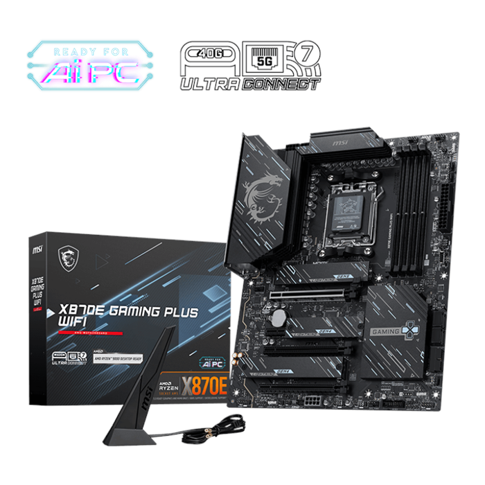 مادربرد ام اس ای مدل X870E GAMING PLUS WIFI DDR5